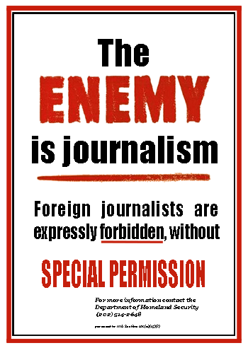 The Enemy is Journalism