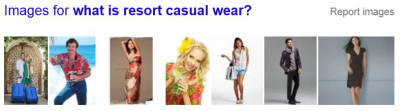 Examples of resort casual